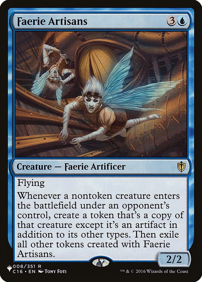 Faerie Artisans (The List) Near Mint