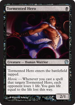 Tormented Hero (Theros) Medium Play