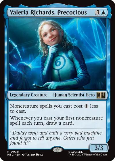 Valeria Richards, Precocious (Commander: Marvel Super Heroes) Near Mint