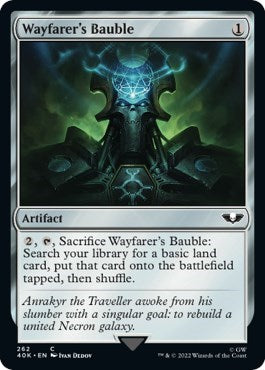 Wayfarer's Bauble (262) (Surge Foil) (Universes Beyond: Warhammer 40K) Near Mint Foil