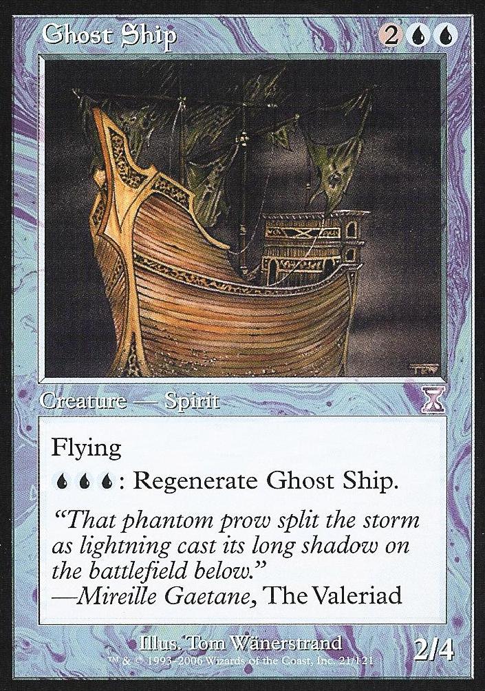 Ghost Ship (Time Spiral Time Shifted) Near Mint