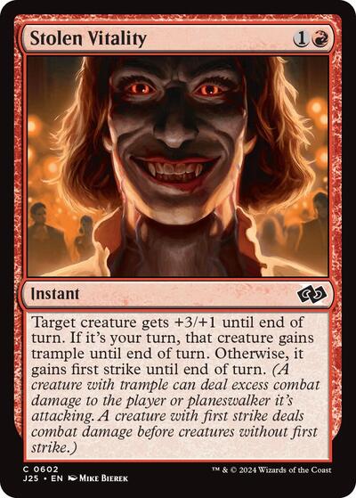 Stolen Vitality (Foundations Jumpstart) Medium Play
