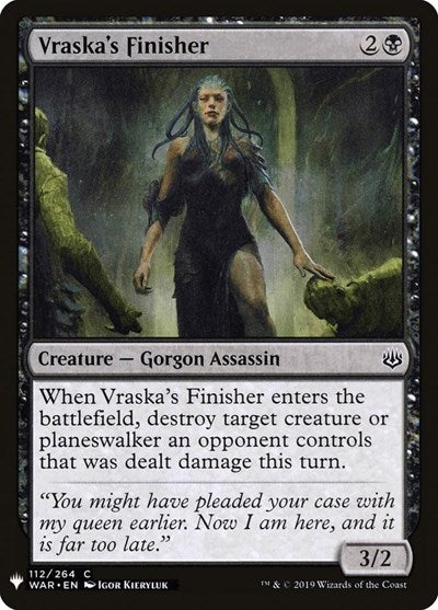 Vraska's Finisher (Mystery Booster) Near Mint