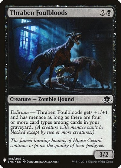 Thraben Foulbloods (Mystery Booster) Near Mint