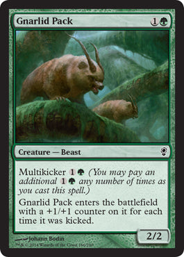 Gnarlid Pack (Conspiracy) Light Play