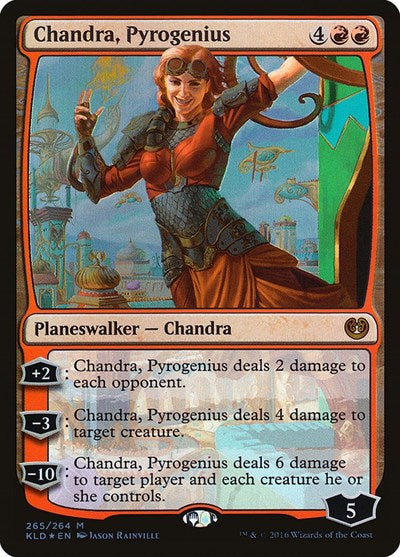 Chandra, Pyrogenius (Kaladesh) Near Mint Foil