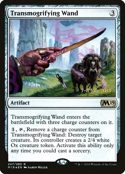 Transmogrifying Wand (Promos: Prerelease Cards) Near Mint Foil