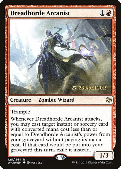 Dreadhorde Arcanist (Promos: Prerelease Cards) Light Play Foil