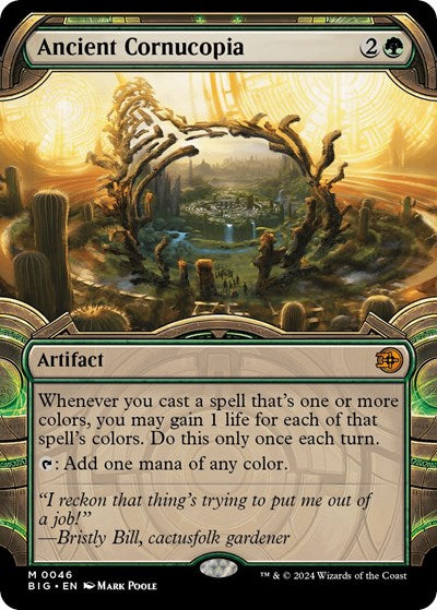 Ancient Cornucopia (Showcase) (Outlaws of Thunder Junction: The Big Score) Near Mint Foil