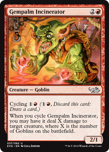 Gempalm Incinerator (Duel Decks Anthology: Elves vs Goblins) Light Play