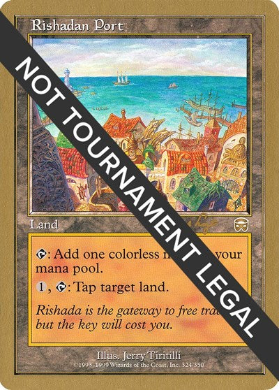 Rishadan Port - 2001 Tom van de Logt (MMQ) (World Championship Decks) Medium Play