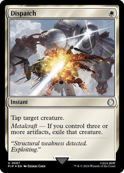 Dispatch (Surge Foil) (Universes Beyond: Fallout) Near Mint Foil