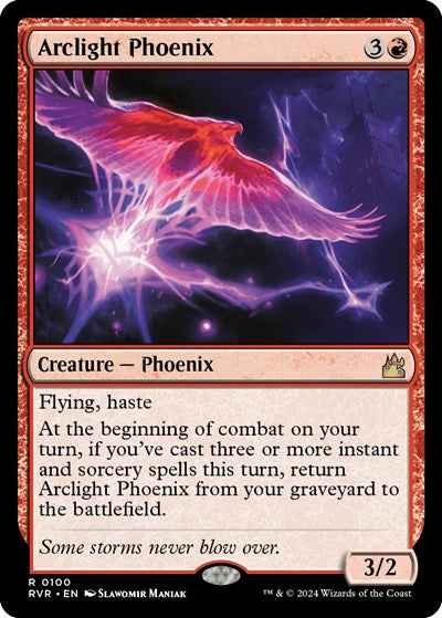 Arclight Phoenix (Ravnica Remastered) Light Play Foil