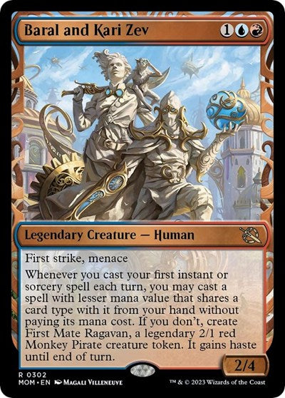 Baral and Kari Zev (Showcase) (March of the Machine) Light Play