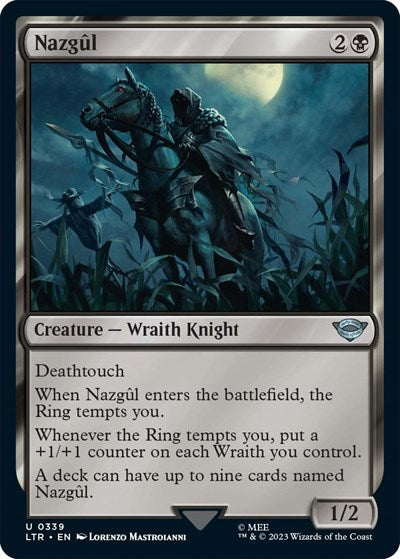 Nazgul (0339) (Universes Beyond: The Lord of the Rings: Tales of Middle-earth) Medium Play