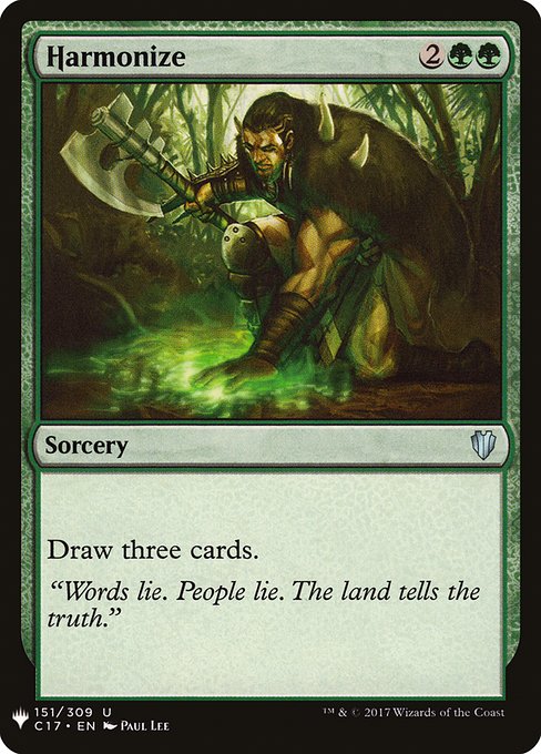 Harmonize (Mystery Booster) Near Mint
