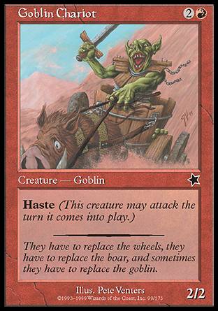 Goblin Chariot (Starter 1999) Light Play