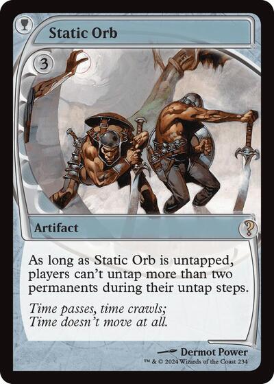 Static Orb (Future Sight) (Mystery Booster 2) Light Play Foil