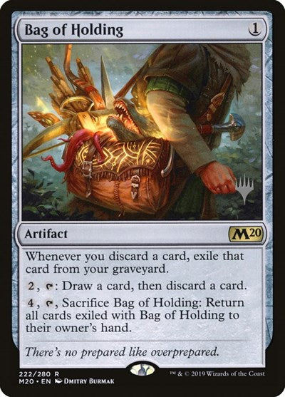 Bag of Holding (Promo Pack: Core Set 2020) Near Mint Foil