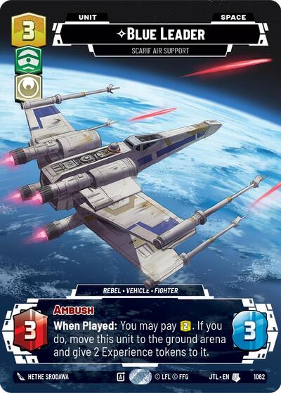 Blue Leader Scarif Air Support (Prestige Foil) (Jump to Lightspeed) Near Mint Foil