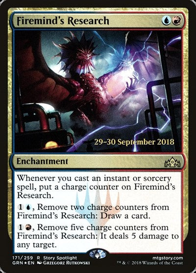 Firemind's Research (Promos: Prerelease Cards) Light Play Foil