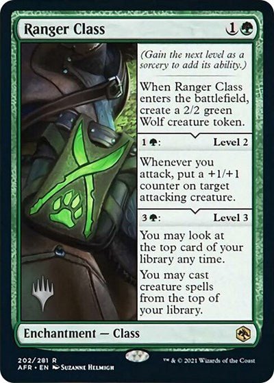 Ranger Class (Promo Pack: Adventures in the Forgotten Realms) Near Mint Foil