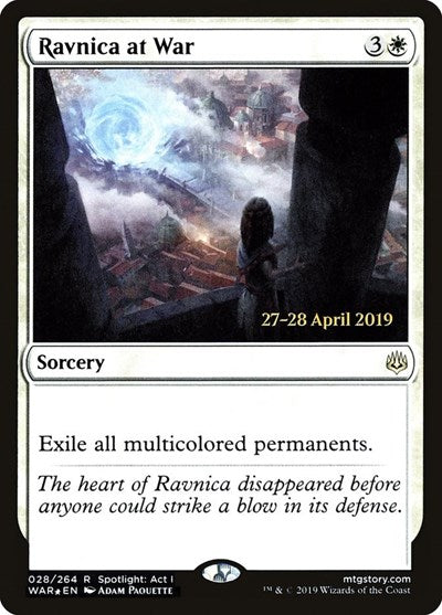Ravnica at War (Promos: Prerelease Cards) Light Play Foil
