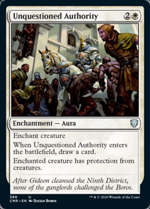 Unquestioned Authority|0|0|0.00