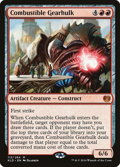 Combustible Gearhulk (Promo Pack: Theros Beyond Death) Near Mint Foil
