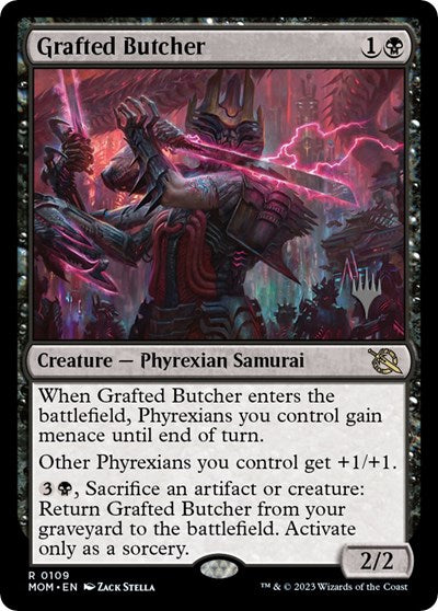 Grafted Butcher (Promo Pack: March of the Machine) Near Mint Foil