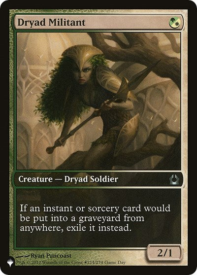 Dryad Militant (The List) Near Mint