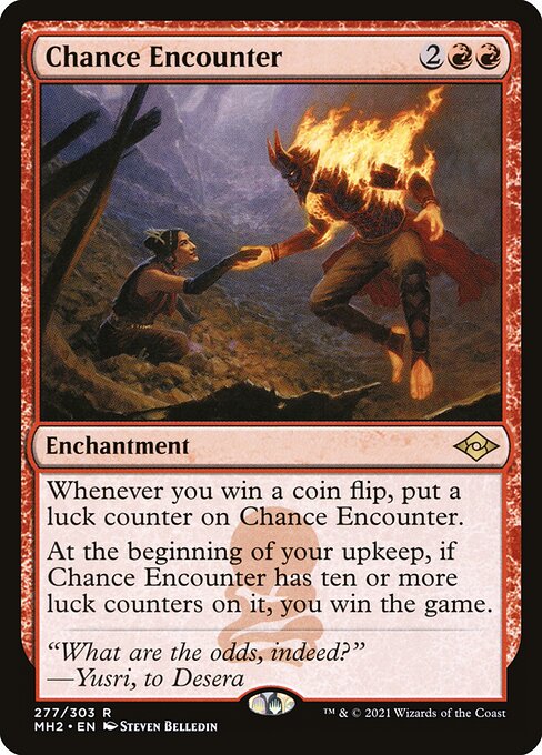 Chance Encounter (Foil Etched) (Modern Horizons 2) Near Mint Foil