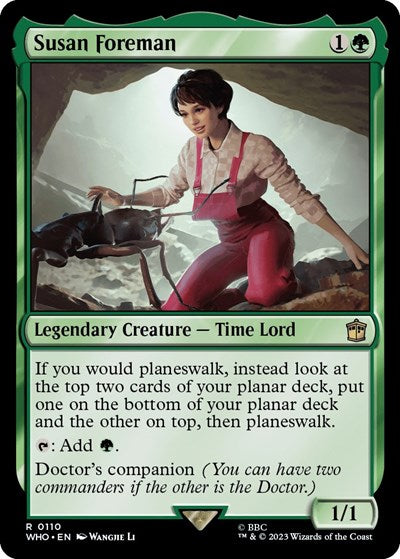 Susan Foreman (Universes Beyond: Doctor Who) Near Mint Foil