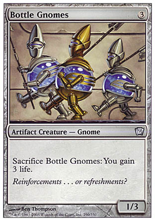 Bottle Gnomes (9th Edition) Light Play