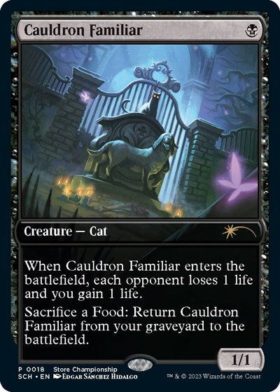 Cauldron Familiar (Promos: Game Day and Store Championship) Near Mint