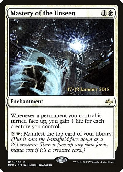 Mastery of the Unseen (Promos: Prerelease Cards) Medium Play Foil