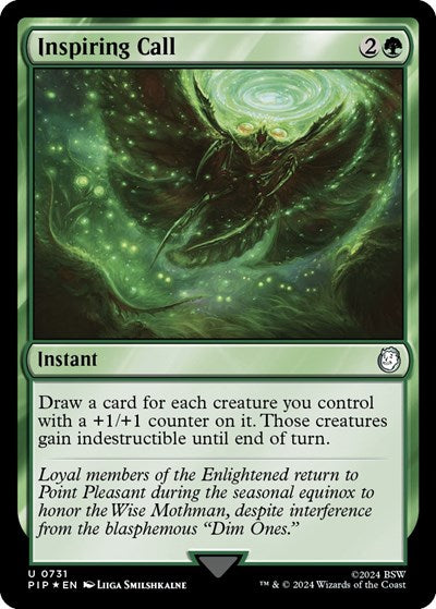 Inspiring Call (Surge Foil) (Universes Beyond: Fallout) Near Mint Foil