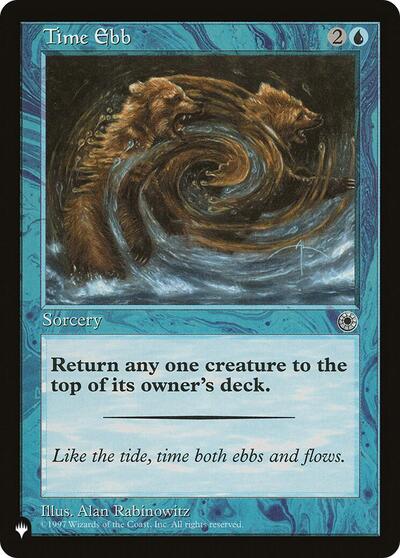 Time Ebb (The List) Near Mint