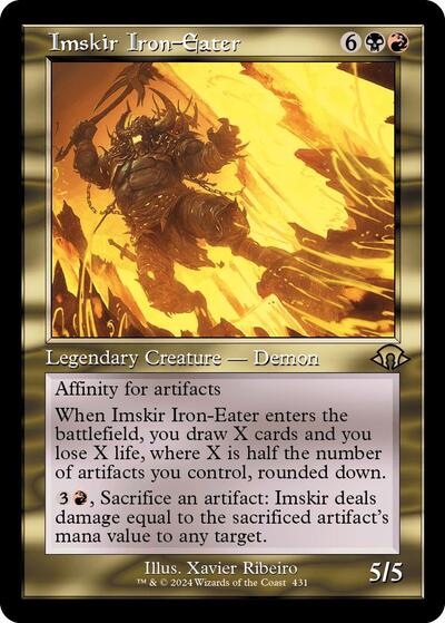 Imskir Iron-Eater (Retro Frame) (Modern Horizons 3) Near Mint Foil