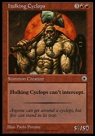Hulking Cyclops (Portal) Damaged / Poor