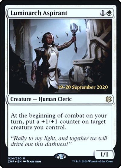 Luminarch Aspirant (Promos: Prerelease Cards) Medium Play Foil