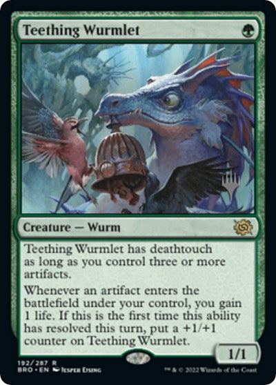 Teething Wurmlet (Promo Pack: The Brothers War) Near Mint