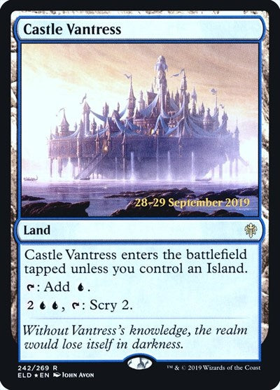 Castle Vantress (Promos: Prerelease Cards) Light Play Foil