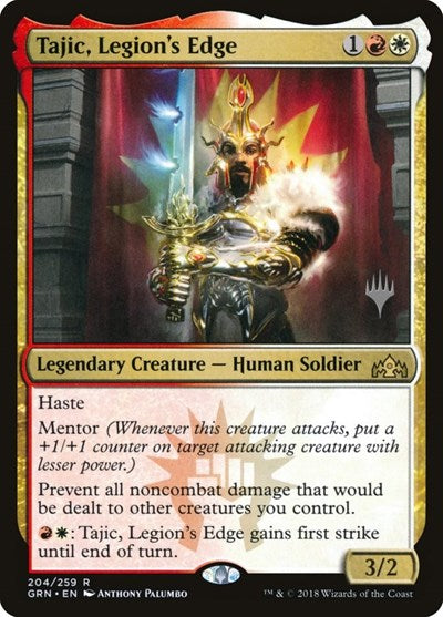 Tajic, Legion's Edge (Promo Pack: Theros Beyond Death) Near Mint Foil