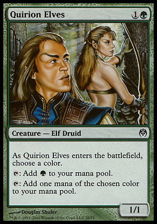 Quirion Elves (Duel Decks: Phyrexia vs The Coalition) Near Mint