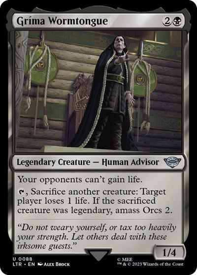 Grima Wormtongue (Universes Beyond: The Lord of the Rings: Tales of Middle-earth) Light Play