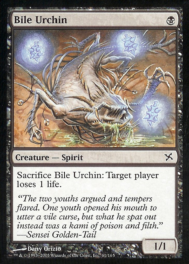 Bile Urchin (Betrayers of Kamigawa) Medium Play