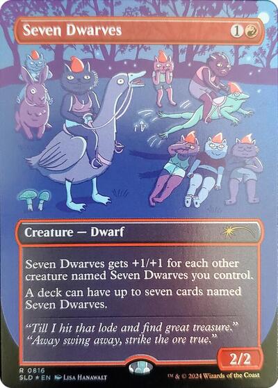 Seven Dwarves (0816) (Secret Lair) Near Mint Foil