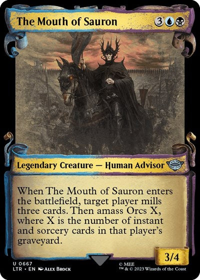 The Mouth of Sauron Showcase Scrolls|0|0|0.00