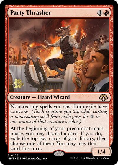 Party Thrasher (Promos: Prerelease Cards) Light Play Foil